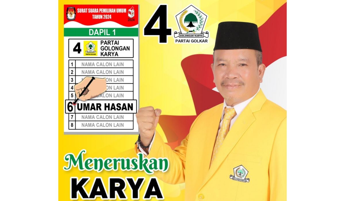 Umar Hasan: Calon Legislatif yang Berkomitmen untuk Kesejahteraan Masyarakat Kabupaten Empat Lawang