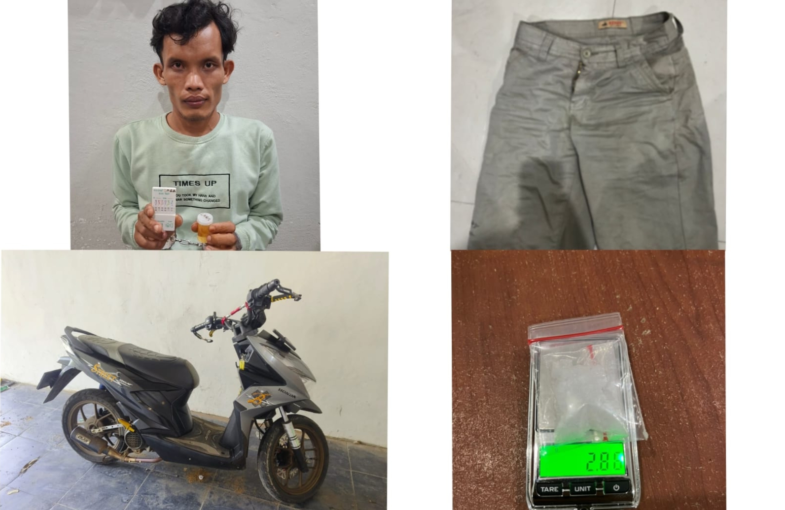 Polres Empat Lawang Tangkap Pengedar Sabu di Jalan Lintas Pendopo – Bengkulu