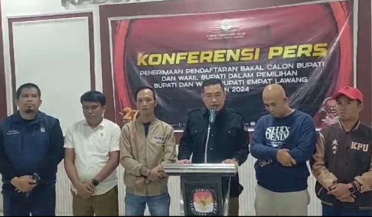 KPU Kabupaten Empat Lawang Resmi Menutup Pendaftaran Bakal Calon Bupati dan Wakil Bupati Periode 2024-2029