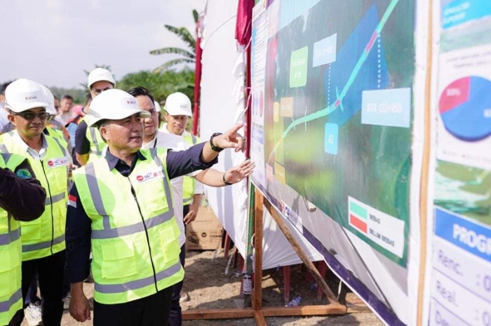 Jalan Tol Bayung Lencir-Tempino Seksi 1 Targetkan Pertengahan 2024 Rampung