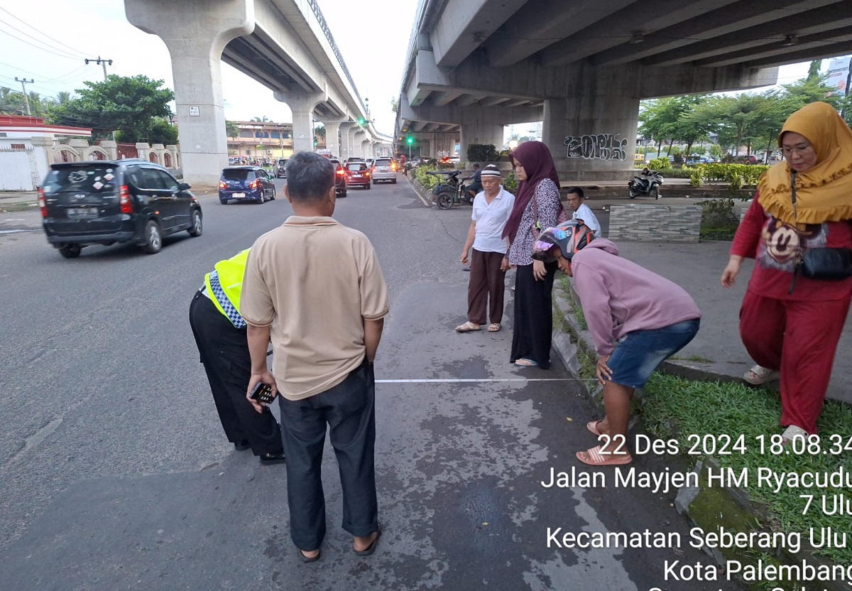 Tragis! Kecelakaan Maut di 8 Ulu Palembang Renggut Nyawa Warga Lorong Prajurit