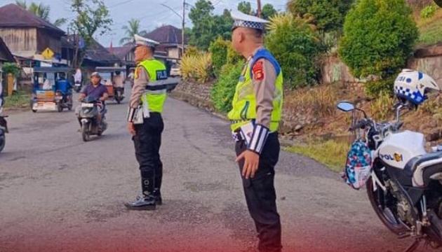 Ini yang Dilakukan Personel Satlantas Polres Empat Lawang Usai Apel Pagi, Masih Berani Melanggar Lalulintas?