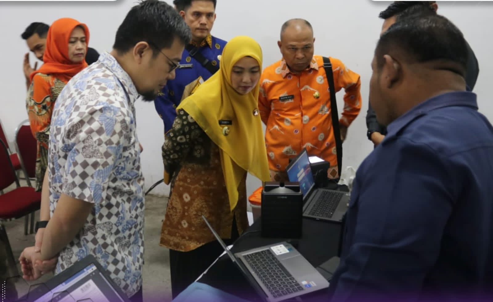 Wawako Pagar Alam Tinjau Seleksi PPPK Tahap 2 di Palembang, Beri Semangat Peserta