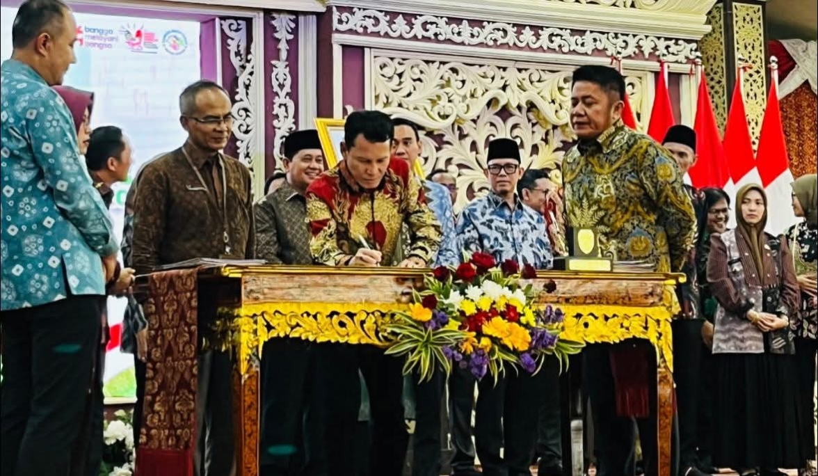 Wabup Empat Lawang Teken Nota Kesepakatan BPS-Pemda se-Sumsel: Perkuat Data untuk Pembangunan