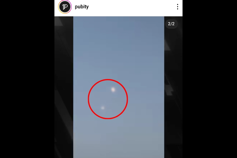 Nongkrong di Ibiza, Tiba-tiba Liat UFO?