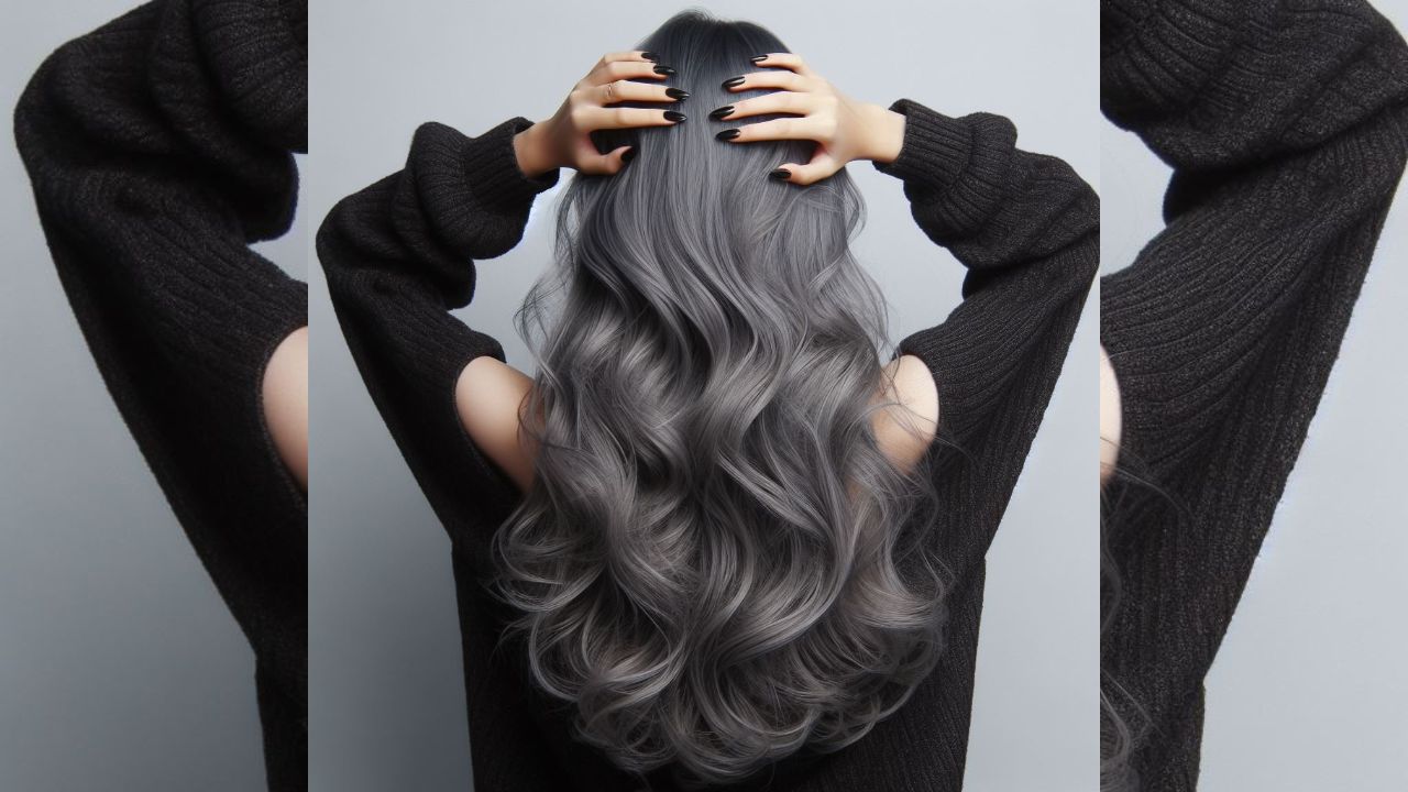 Long and Luscious Grey Locks, Gaya Rambut Uban Panjang yang Menawan