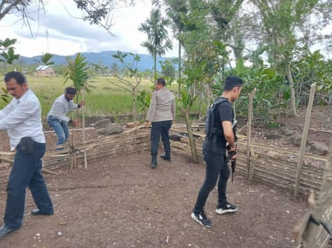 Gelanggang Sabung Ayam Diobrak-abrik Polisi, 6 Unit Motor Ditinggal Pemilik