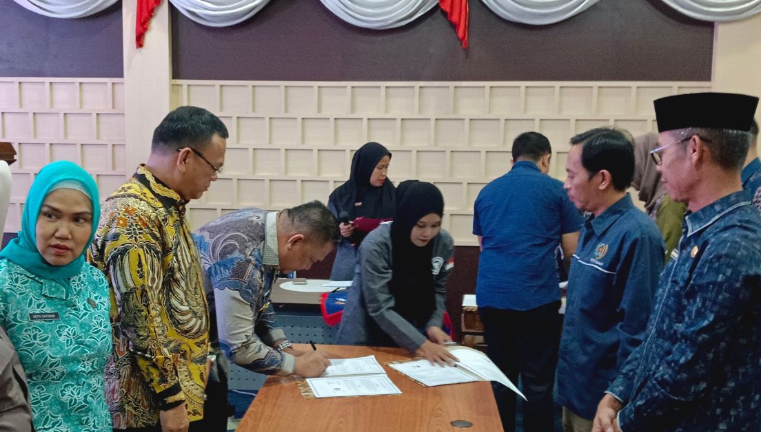 Empat Lawang Ditetapkan Sangat Tanggap Bahaya Narkoba, BNNK dan Pemkab Teken MoU P4GN 2025–2030