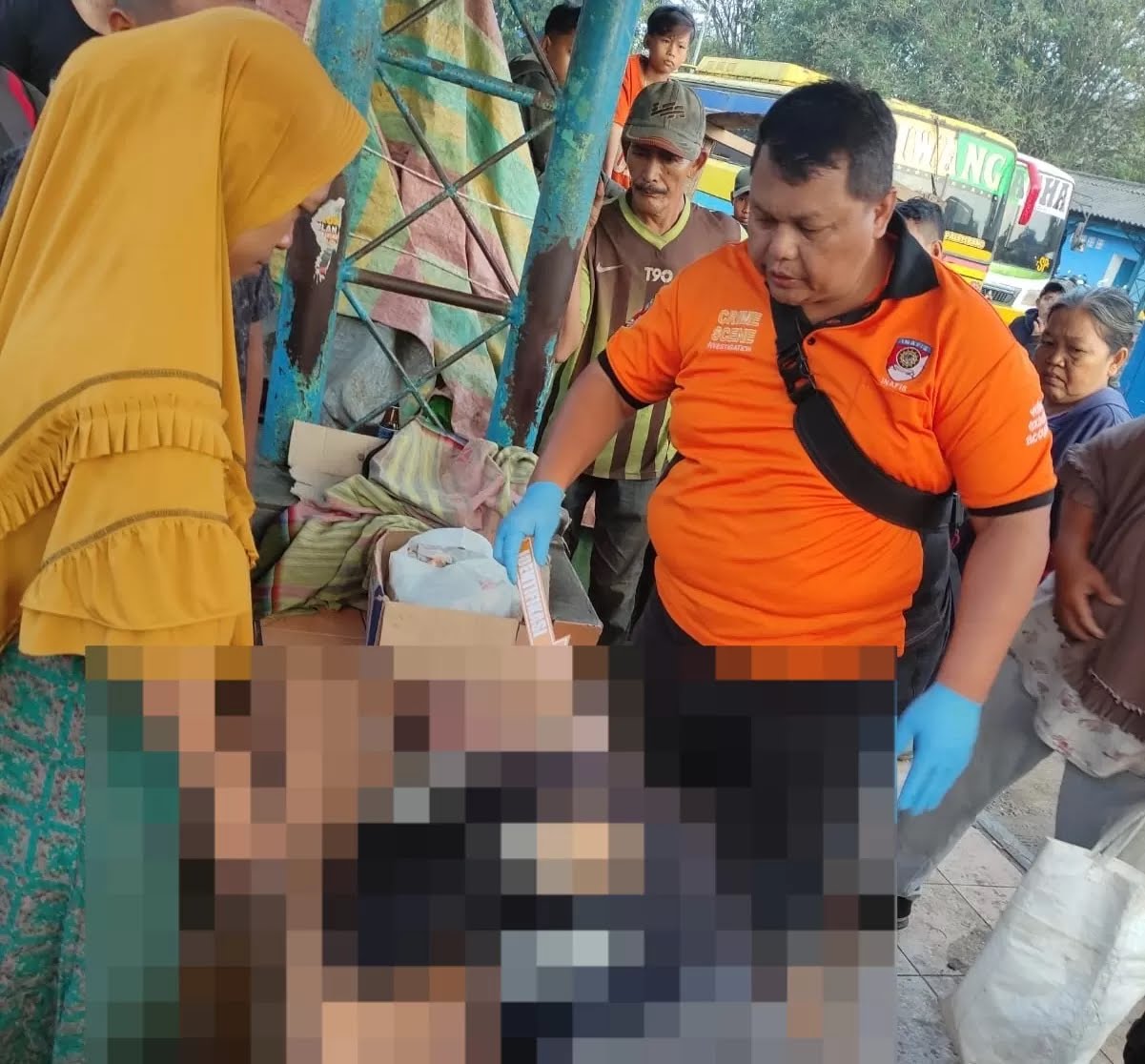 Pria Meninggal di Terminal Jakabaring Palembang, Diduga Sakit Sesak Napas