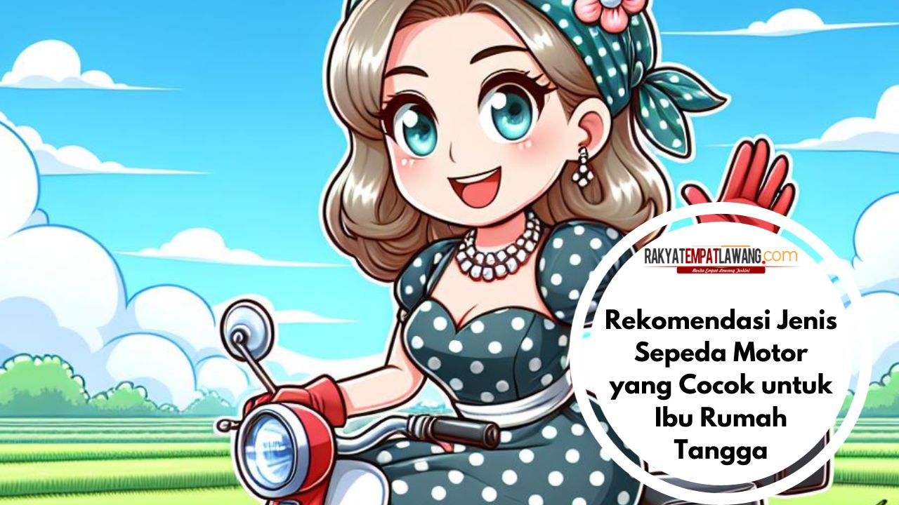 Rekomendasi Jenis Sepeda Motor yang Cocok untuk Ibu Rumah Tangga