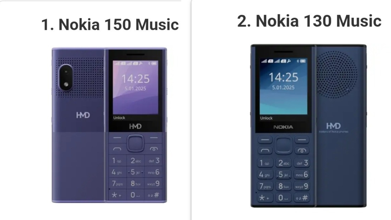Nokia 150 Music dan Nokia 130 Music Hadir untuk Pecinta Musik