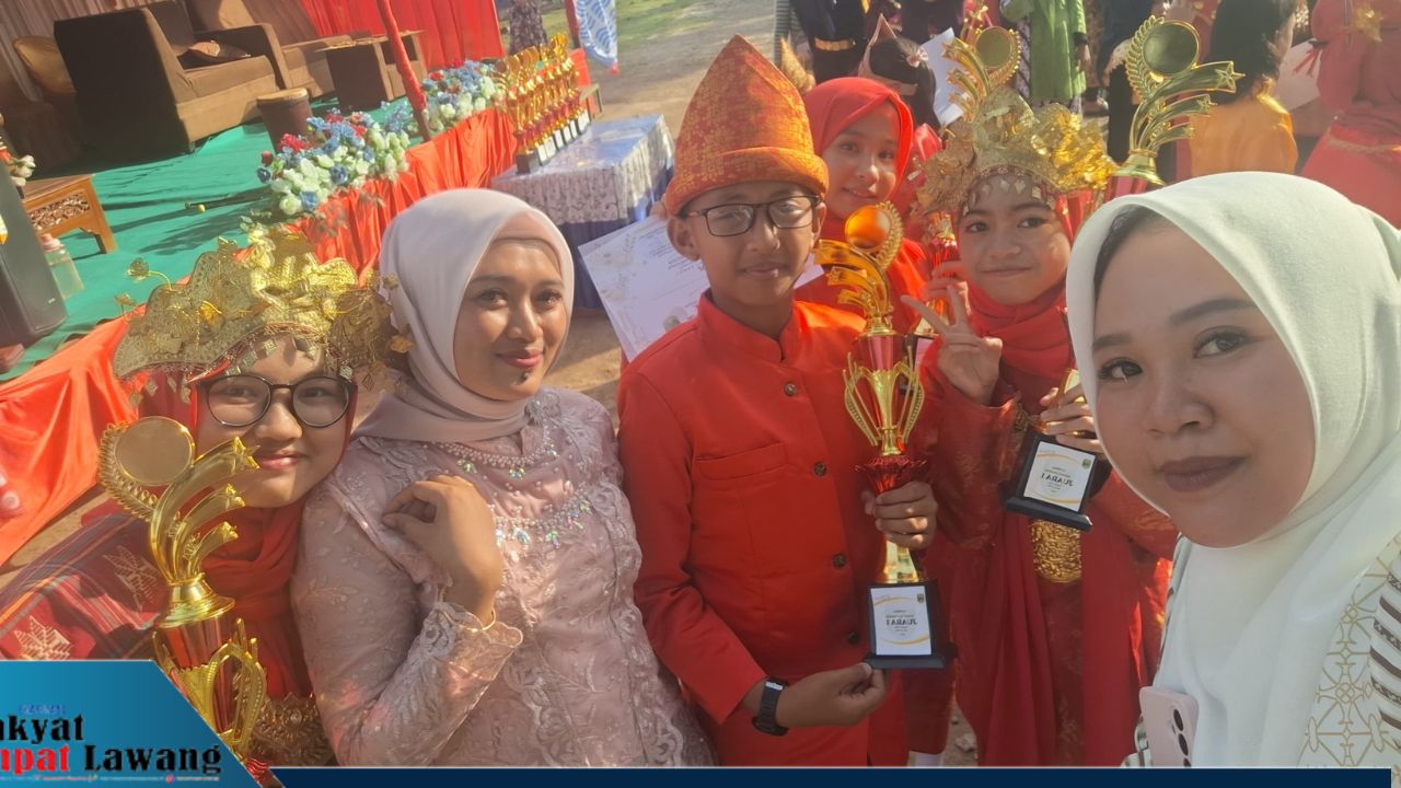 SMPN 1 Tebing Tinggi Borong Juara di Festival Tunas Bahasa Ibu Empat Lawang 2025