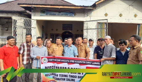 Serap Aspirasi Masyarakat, Mulyono Anggota DPRD Kabupaten Empat Lawang Gelar Reses Tahap 3 di Kelumpang Jaya