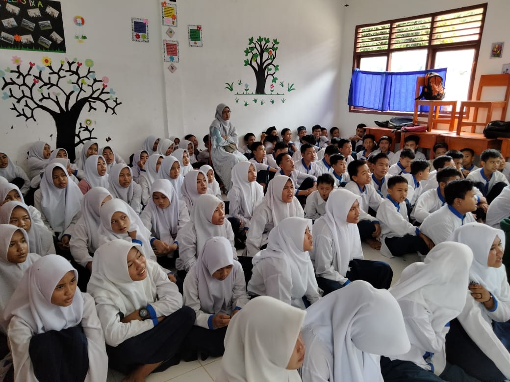 SMPN 6 Tebing Tinggi Peringati Isra' Mi'raj