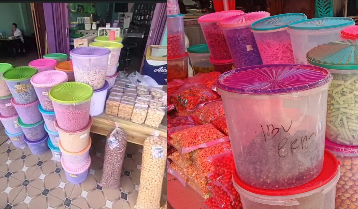 Penjual Kue Kering Jelang Idul Adha Mulai Bermunculan Di Pasar Pulau Mas