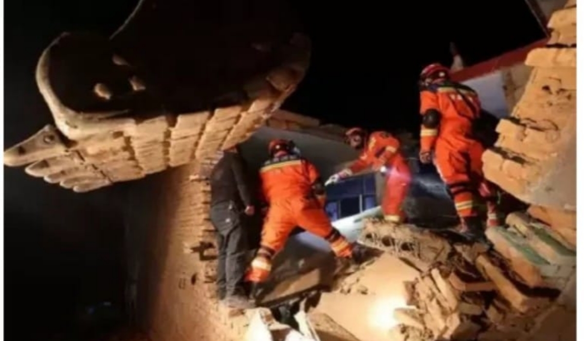 Gempa Dahsyat Guncang China, Korban Meninggal Capai 111 Orang