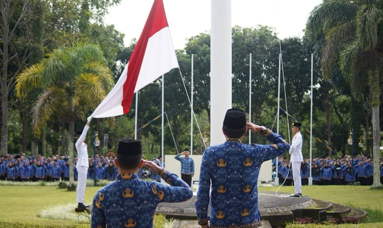 Pj Walikota Pagaralam Pimpin Upacara Terakhir, Suasana Haru Warnai Acara