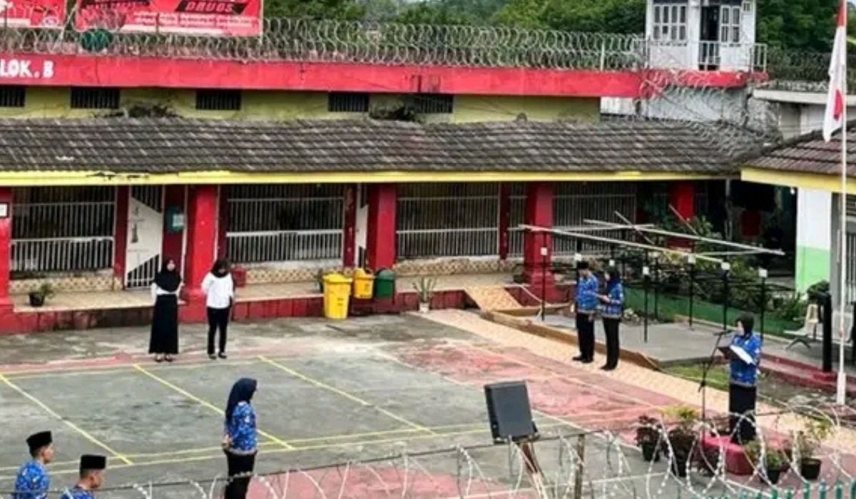 Peringatan Hari Ibu ke-95 Lapas Kelas IIB Empat mpat Lawang Helat Upacara