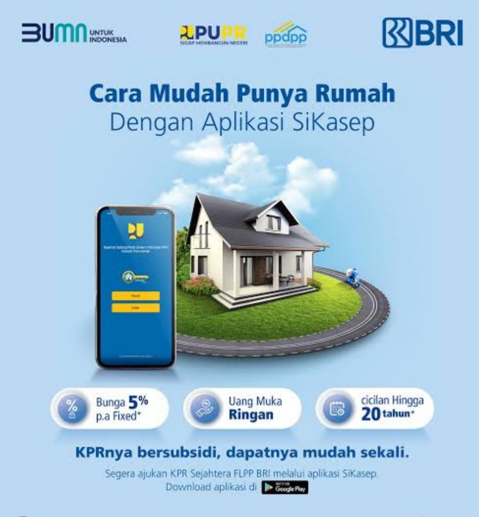 KPR di Bank BRI Berikan Kemudahan dan Cicilan Ringan