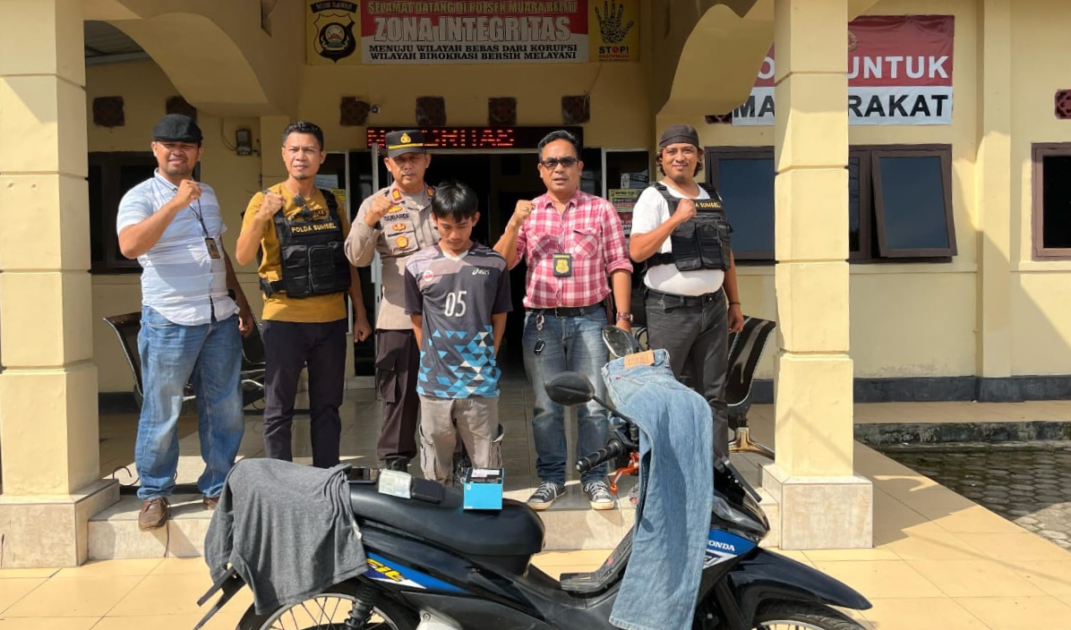 Residivis Jambret Kembali Beraksi di Muara Beliti, Berhasil Ditangkap Polisi Saat Operasi Sikat Musi I 2025