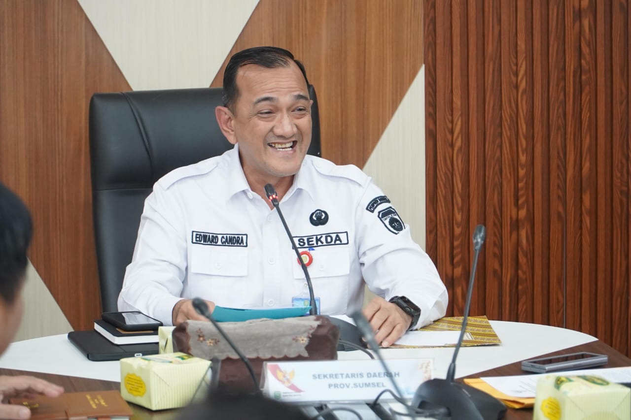 Sekda Sumsel Pimpin Rapat Penunjukan Lembaga Independen untuk Sertifikasi Cadangan Migas di WK Rimau