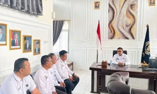 Kalapas Empat Lawang Pimpin Rapat Struktural Dorong Sinergi dan Profesionalitas Kerja