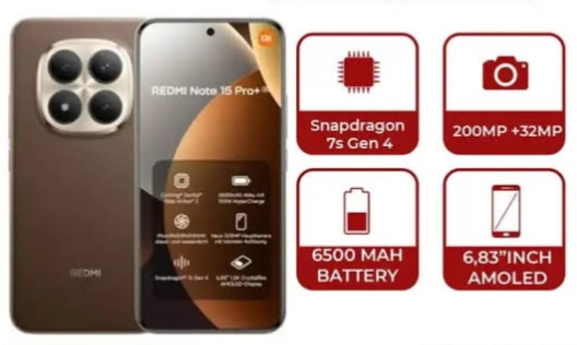 Redmi Note 15 Pro+ 5G Resmi di Indonesia: Baterai 6.500 mAh, Tahan Air IP69K, Kamera 200MP dan Fitur AI 