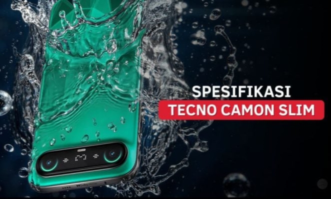 Tecno Camon Slim Resmi Meluncur, HP Ultra Tipis 6,39 mm dengan Layar AMOLED 144Hz dan Baterai 5.600 mAh