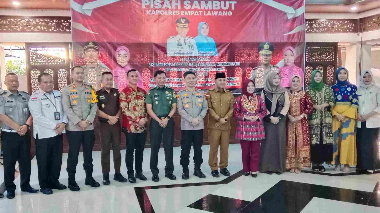 Pisah Sambut Kapolres Empat Lawang Pj Bupati Harapkan Sinergi Terus Berjalan Dengan Baik