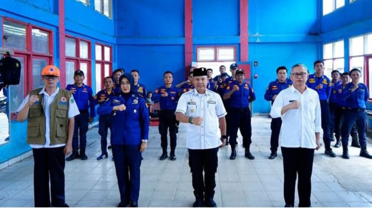 Pj Bupati Empat Lawang Tinjau Kesiapsiagaan BPBD dan Damkar Hadapi Bencana