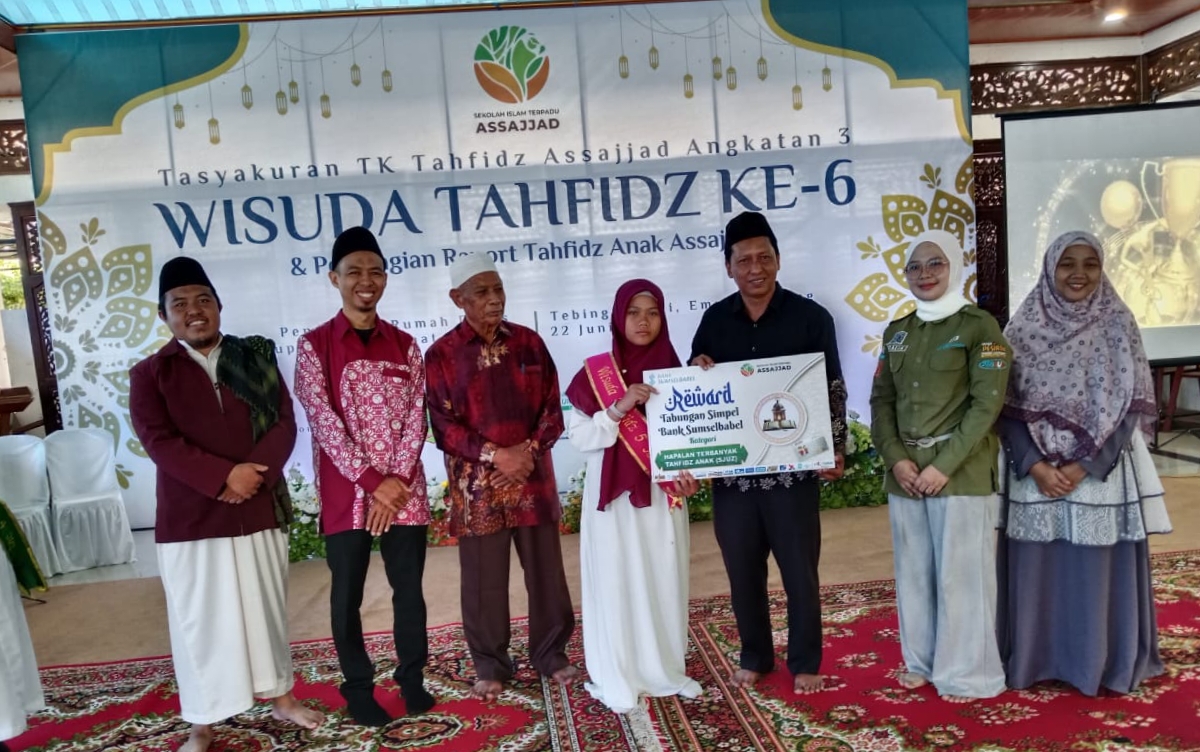 Yayasan Ghumah Quran ASSAJJAD Gelar Tasyakuran dan Wisuda Tahfidz ke-6 di Empat Lawang