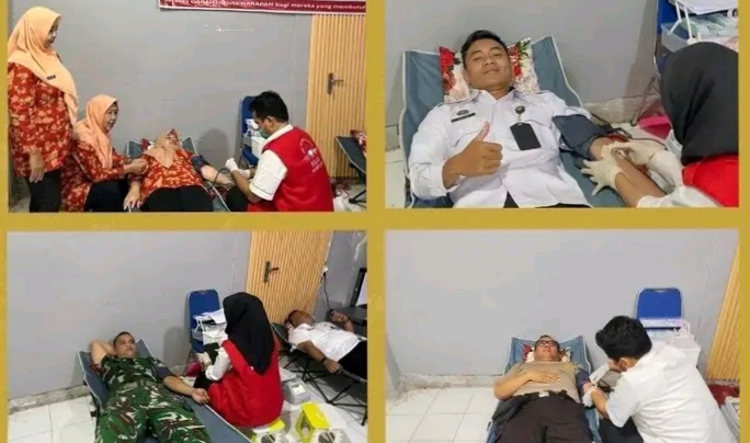 Lapas Empat Lawang Gelar Donor Darah dalam Rangka Hari Bakti Kementerian Imigrasi dan Pemasyarakatan
