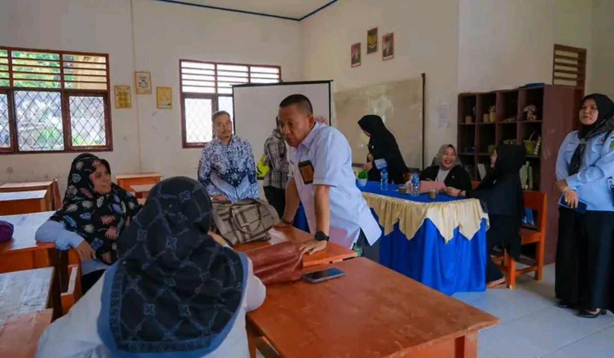 Fauzan Lakukan Kungker ke Sekolah di Kecamatan Muara Saling Tekankan pentingnya melakukan pemetaan kompetensi