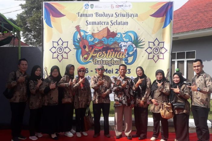 Ikuti Pembukaan Festival Batang Hari Sembilan, Kotingen Pagaralam Optimis Berikan Penampilan Terbaik