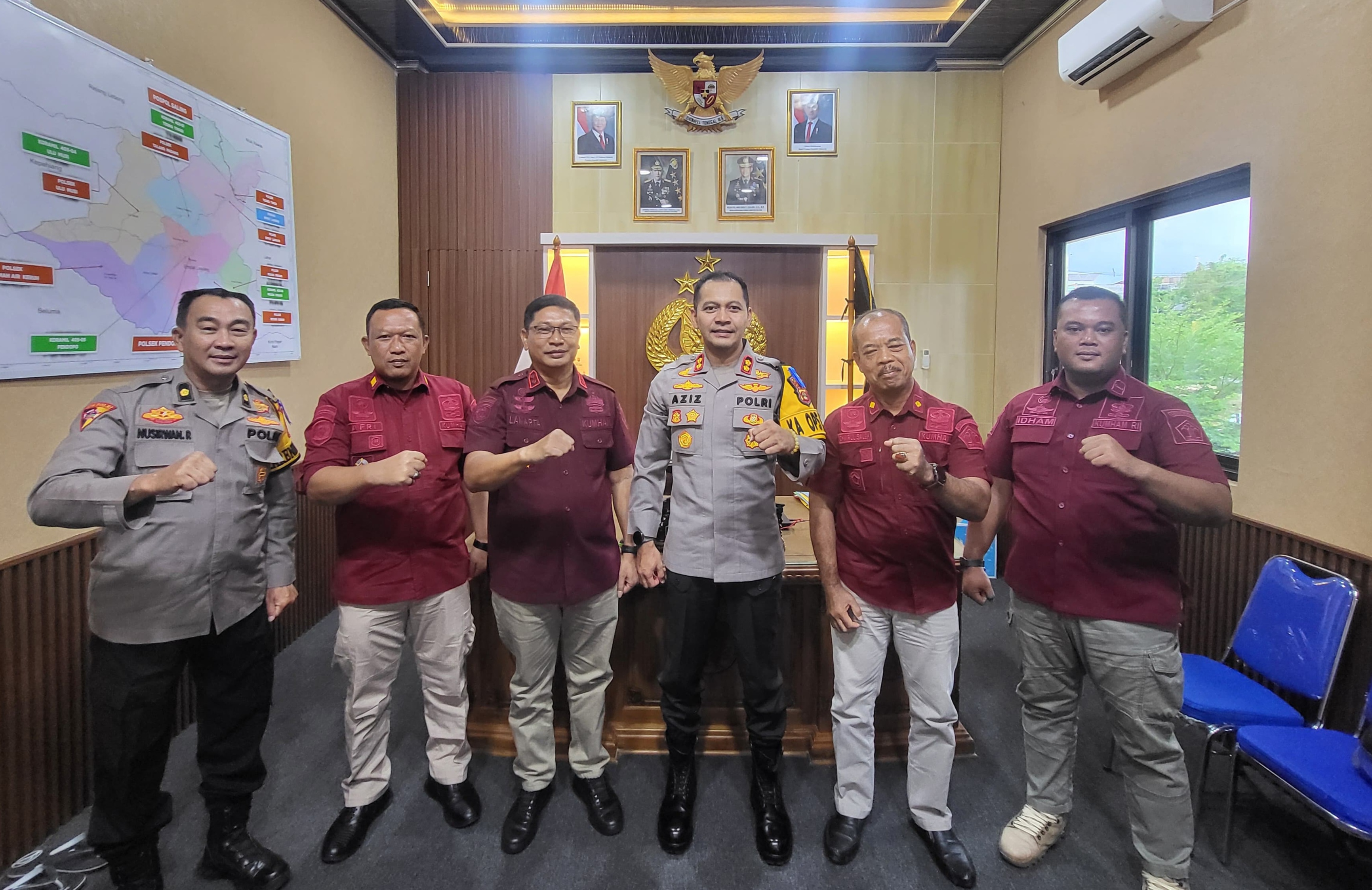 Perkuat Sinergi, Kalapas Empat Lawang Kunjungi Polres Empat Lawang