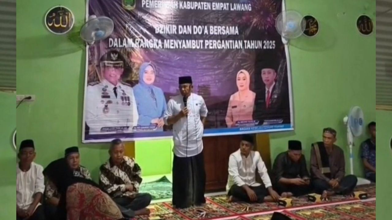 Lapas Kelas IIB Empat Lawang Gelar Dzikir dan Doa Bersama Sambut Tahun Baru 2025 Pj Bupati Hadir Langsung