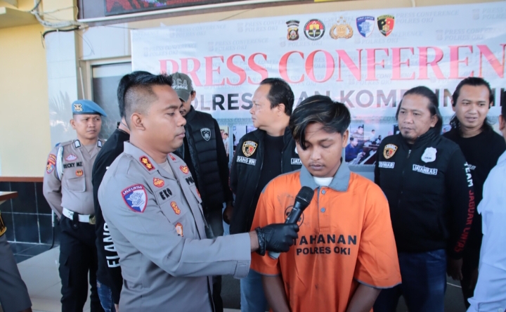 Pelaku Pembunuhan Wanita Muda di OKI Dibekuk Polisi Setelah Kabur ke Batam