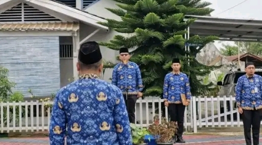 Terus Bergerak Lanjutkan Perjuangan, Lapas Empat Lawang Gelar Upacara Peringatan Hari Pahlawan Nasional