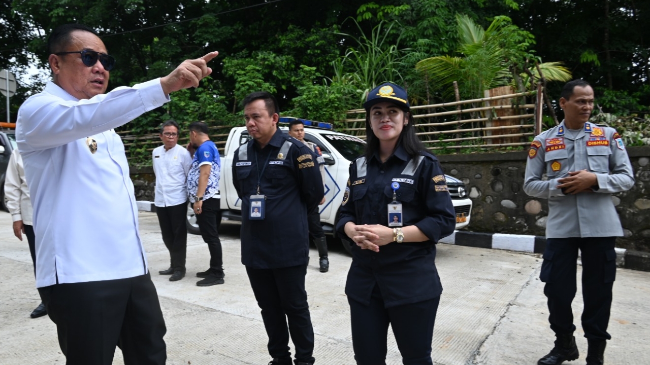 Bupati Lahat dan Kementerian Perhubungan Kolaborasi Perbaiki Underpass Desa Manggul