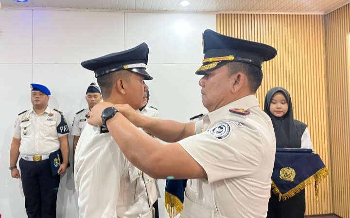 Prosesi Kenaikan Pangkat Pegawai Lapas Empat Lawang, Momen Haru Sekaligus Dorong Profesionalisme