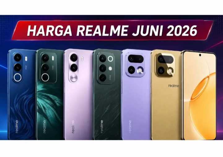Realme Perbarui Daftar Harga HP Juni 2026, Mulai Rp1,6 Jutaan Sudah Dapat Baterai 6.300 mAh
