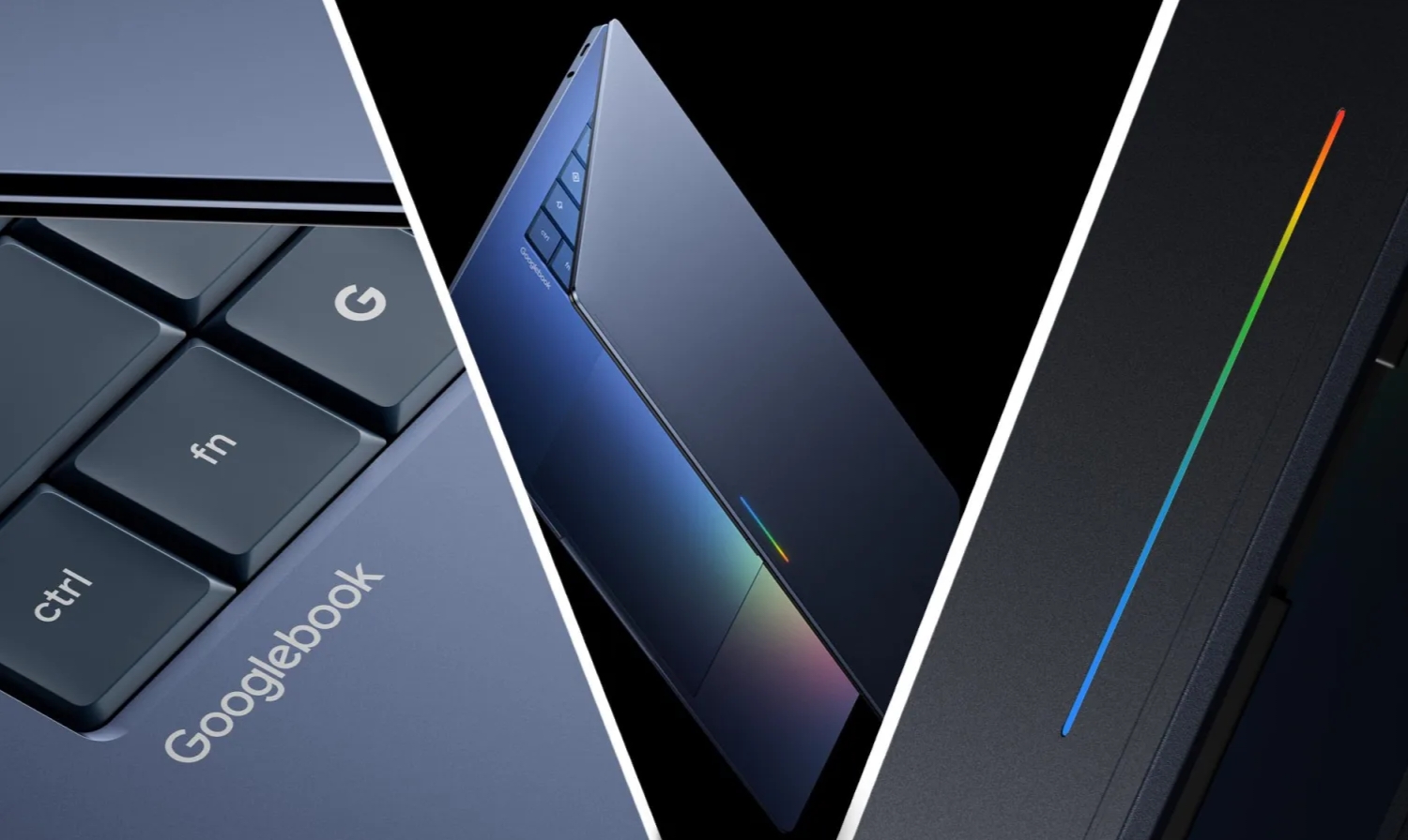 ASUS Googlebook Bocor Lewat Render Terbaru, Bawa Glowbar dan Tombol Google
