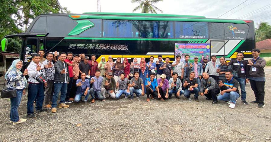 Petani Empat Lawang Study Banding ke Lampung
