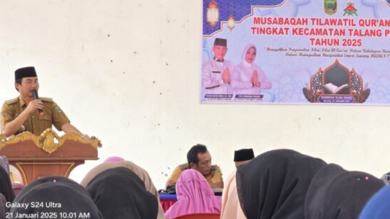 Camat Talang Padang Buka Seleksi MTQ untuk Persiapan Lomba Tingkat Kabupaten