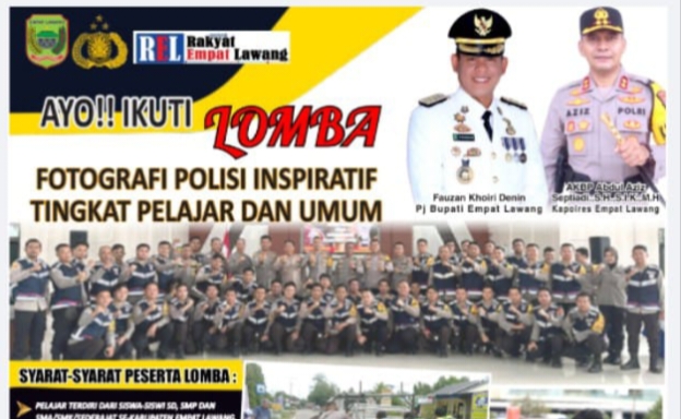 Lomba Fotografi Polisi Inspiratif 2025 Diperpanjang, Peserta Masih Punya Kesempatan Hingga 25 Maret