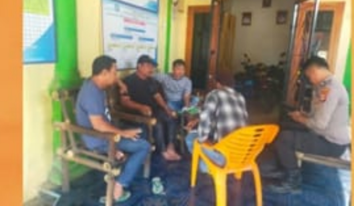 Polsek Muara Pinang Terus Tingkatkan Sambang Desa dan Himbau Warga Waspada Terhadap Kamtibmas