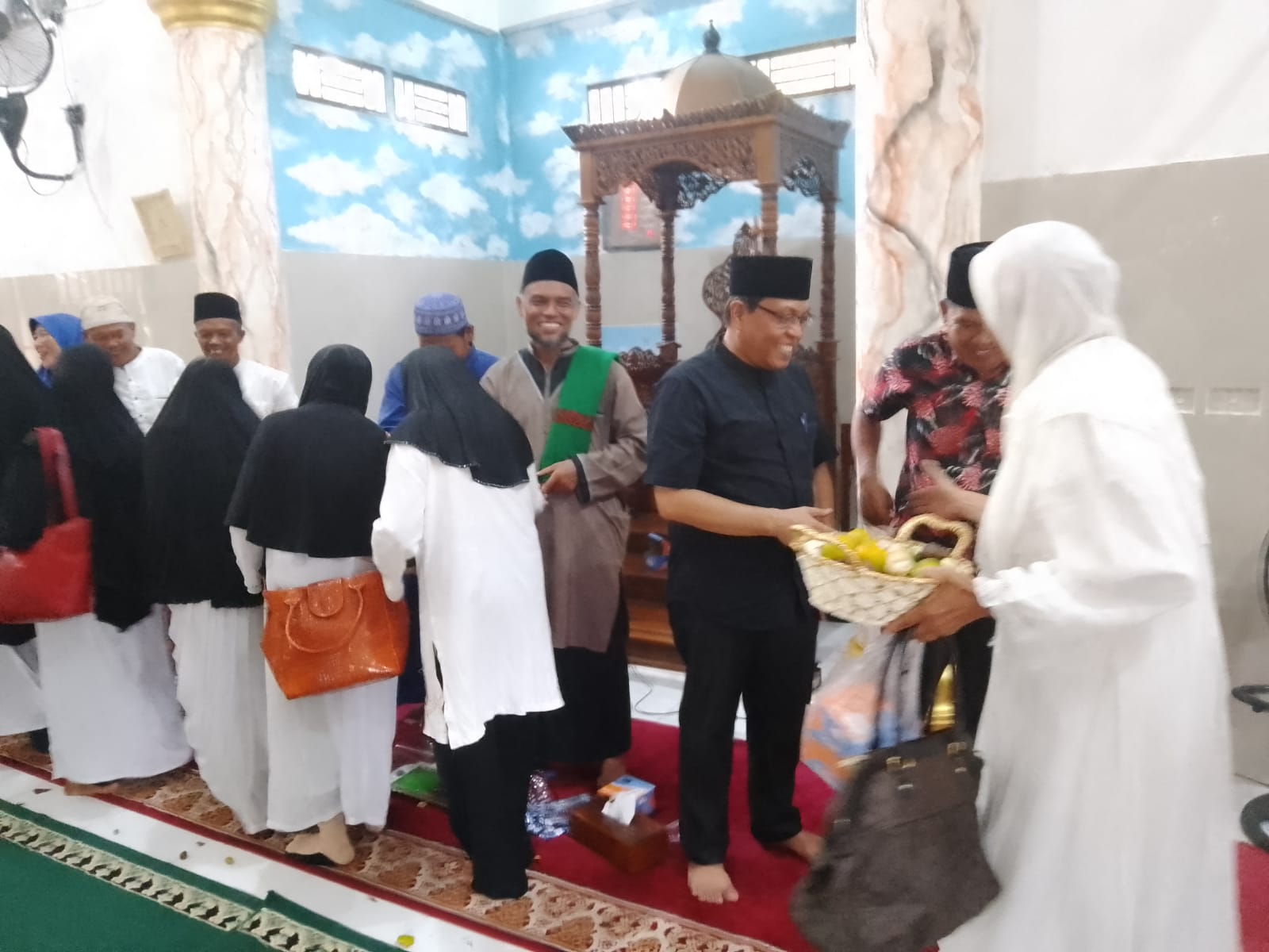 Masjid Nurul Huda Terusan Baru Penuh Jamaah