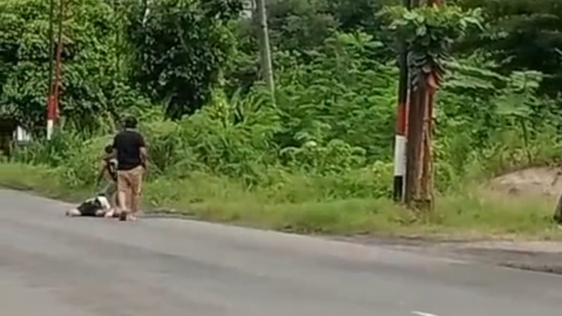 Video Penangkapan di Baturaja OKU Viral, Tersangka Perusakan Pos Lantas Tewas Ditembak