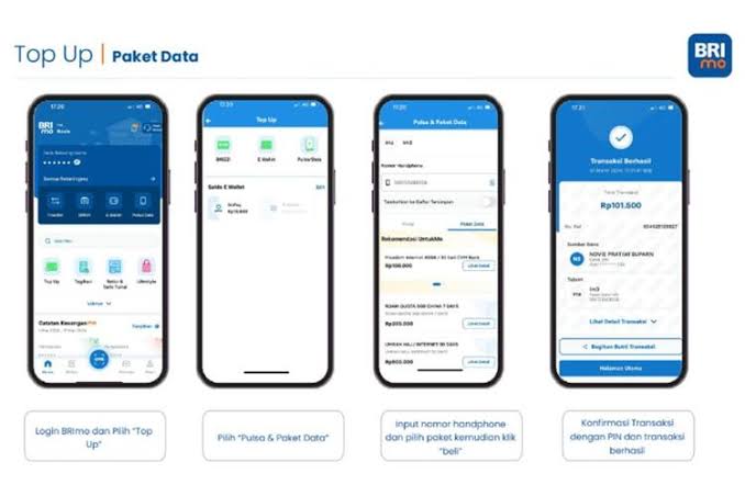 BRImo Permudah Nasabah Beli Paket Internet, Hemat Waktu dan Tenaga