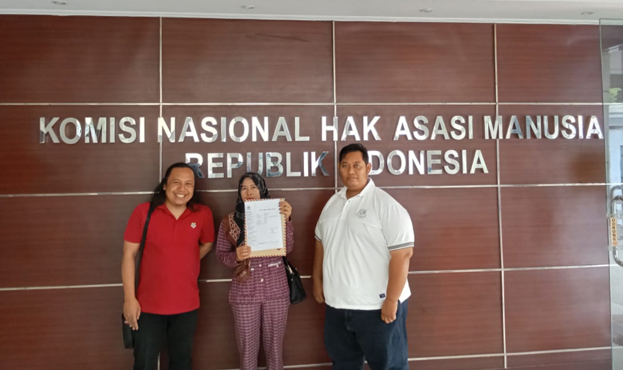 KNARA Laporkan Dugaan Kriminalisasi Suami Ibu Misna ke Komnas HAM di Hari HAM Internasional